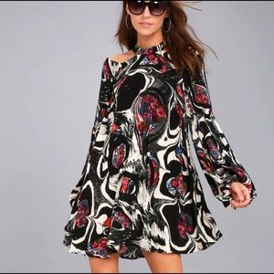 Free People Cold Shoulder Tunic Top